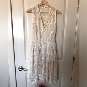 Lilly McBee BoHo Cream dress M